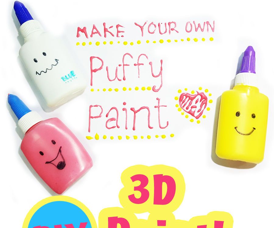 DIY Homemade Puffy Paint!