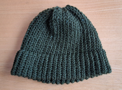 Finishing the Beanie