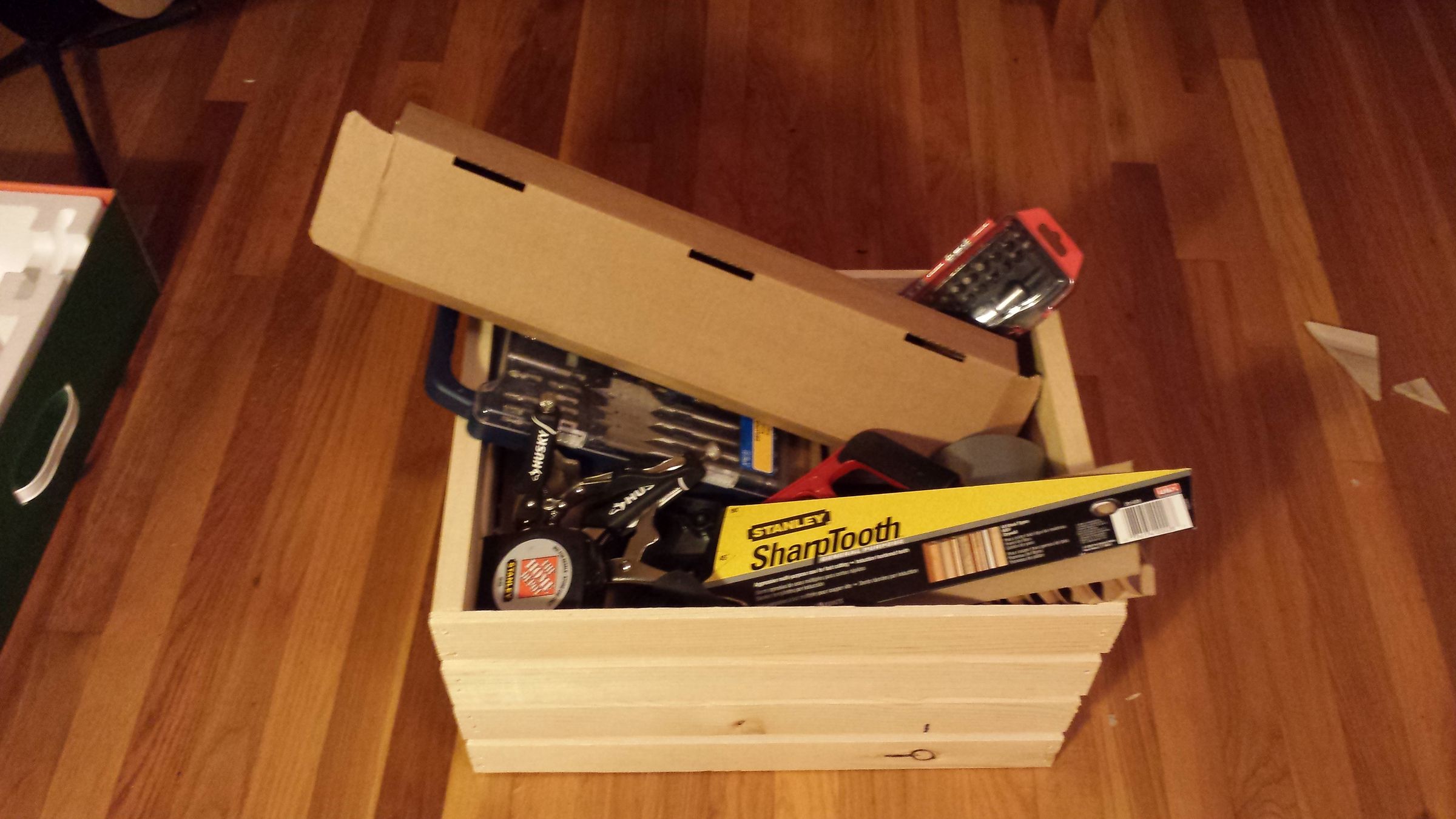 Scrap Crate Hidden Compartment