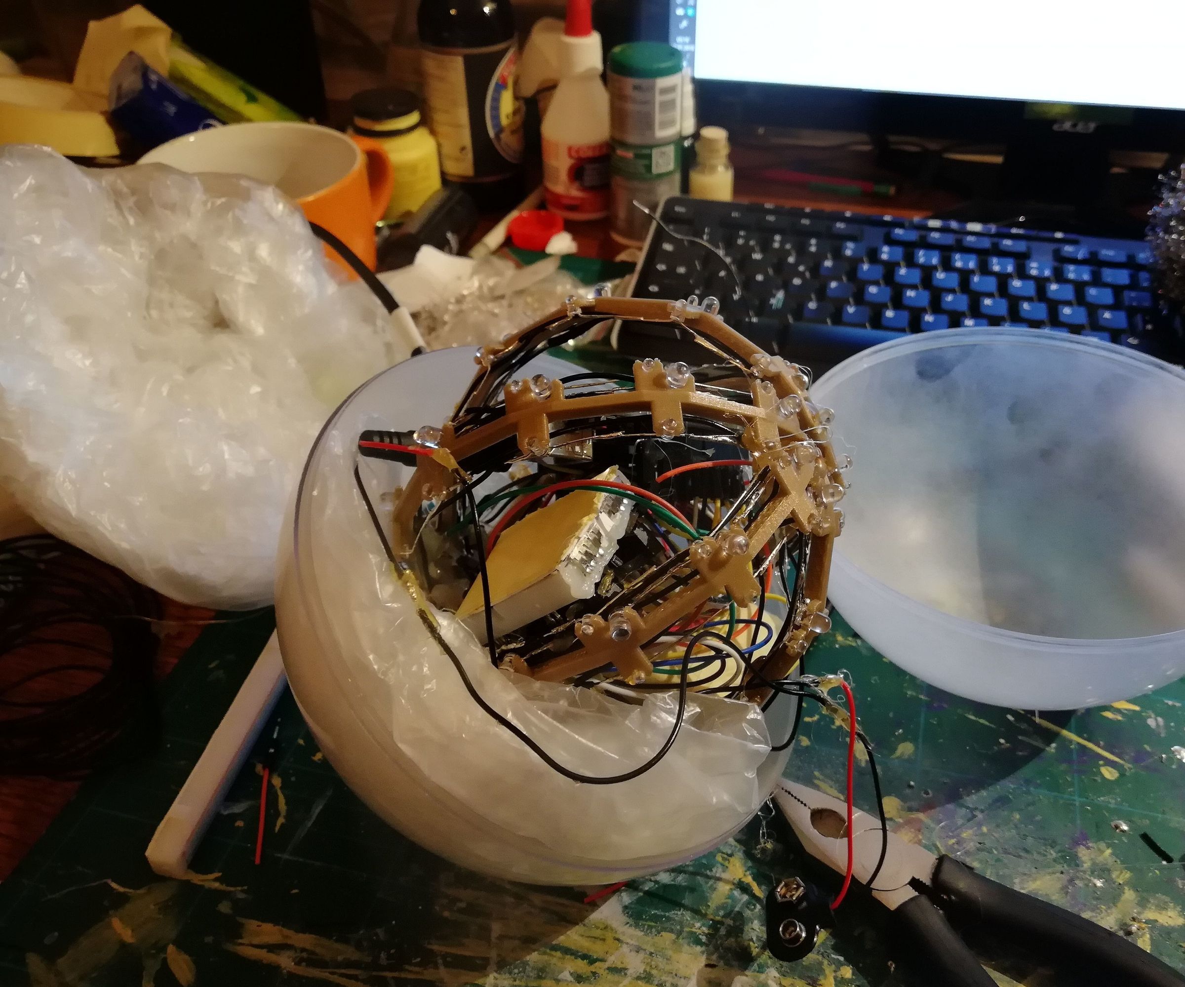 Lets Make a Magic Crystal Ball With Magic Spells! ~ Arduino ~