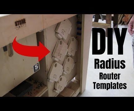 DIY Radius Router Templates