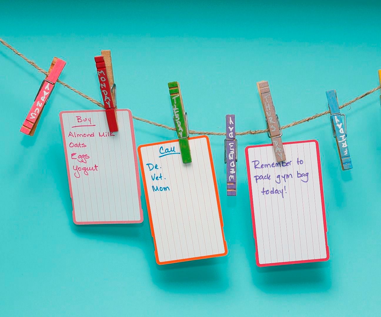 Clothespin Organizer