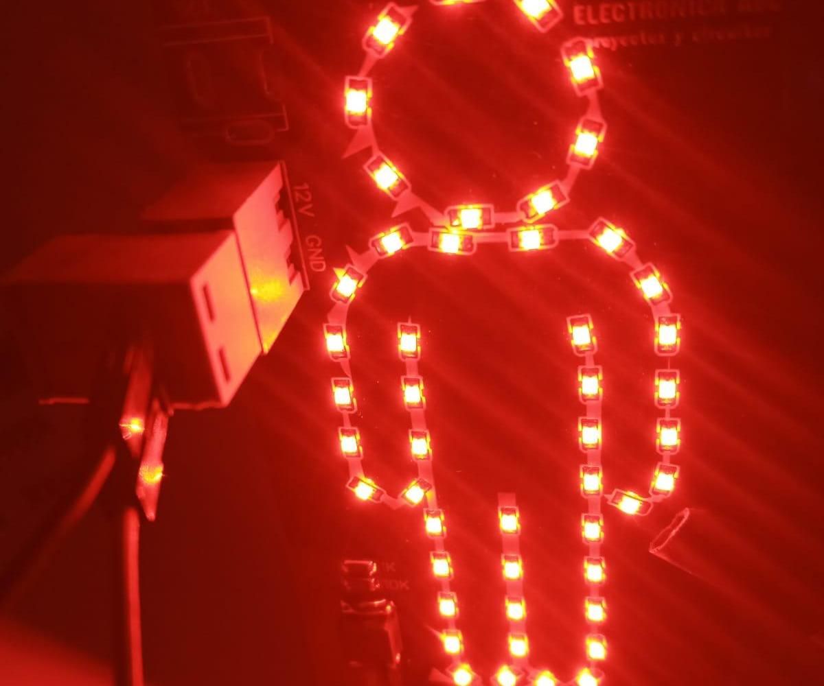 TRAFFIC LIGHT IMAGE PEDESTRIAN STOP