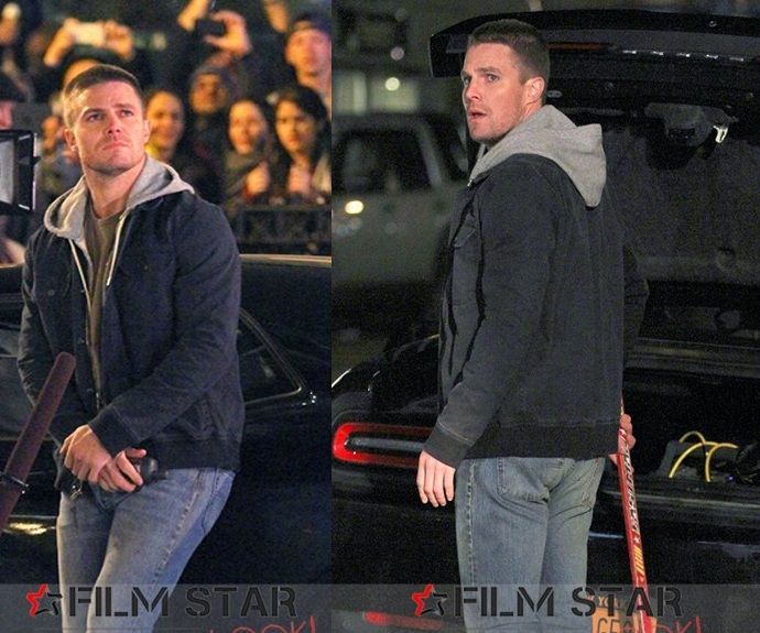 Stephen Amell Teenage Mutant Ninja Turtles 2 Cotton Jacket