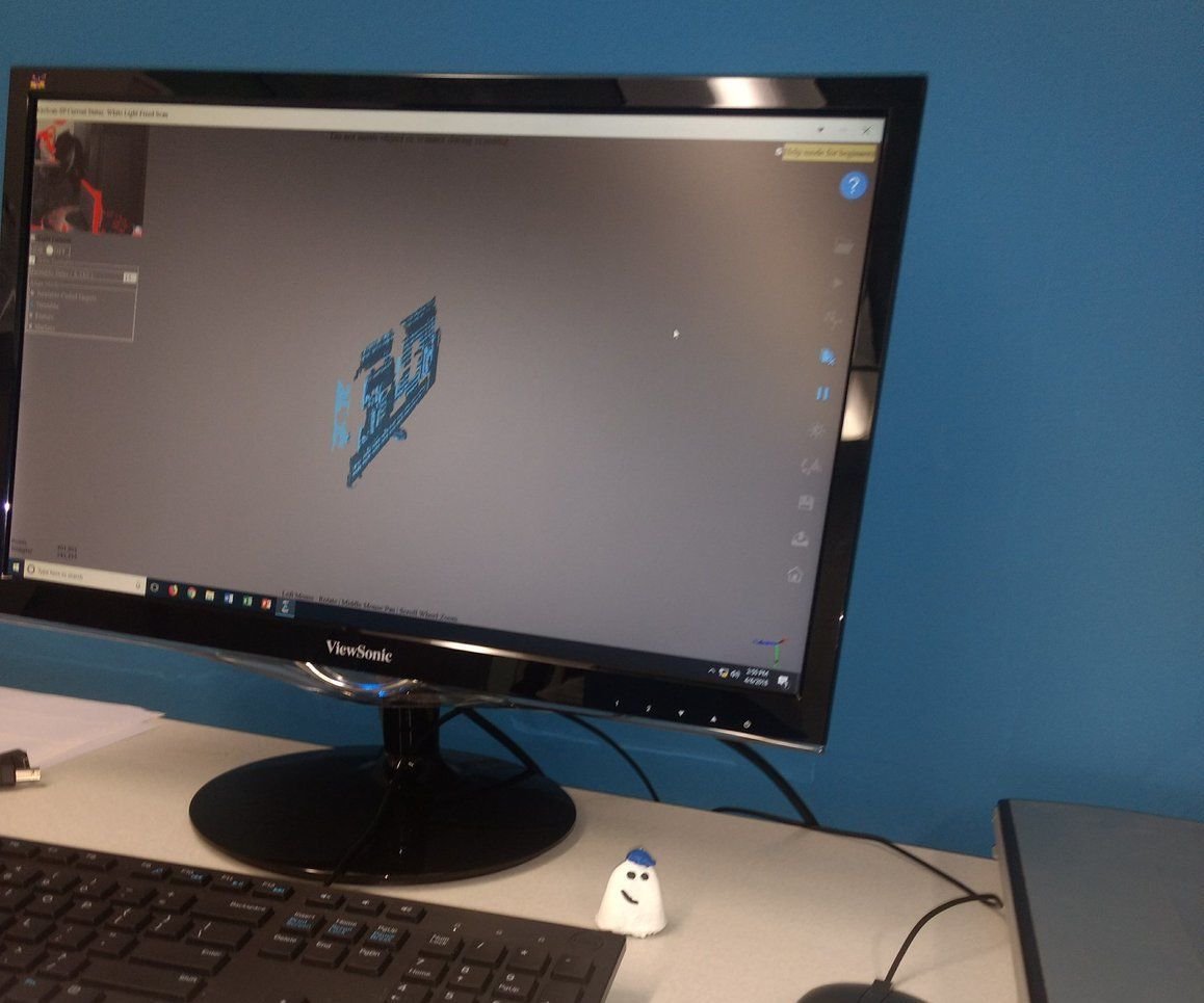 3D Scanning Process and Mistake