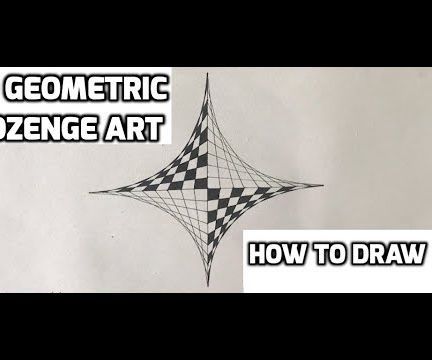 How to Draw the Best Zentangle Geometric Design for Beginners