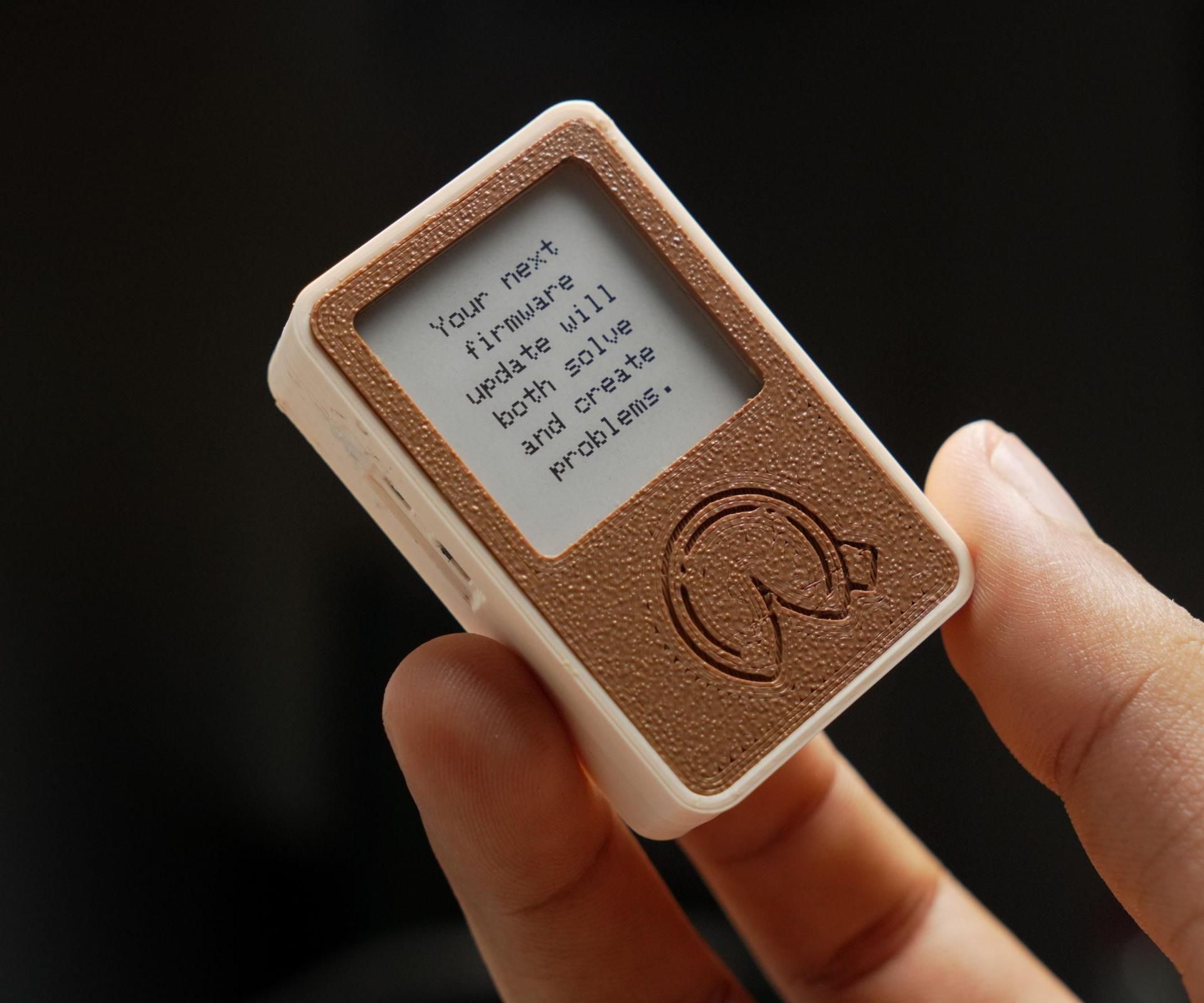 EFortune Cookie — a Tiny ESP32 Fortune Teller