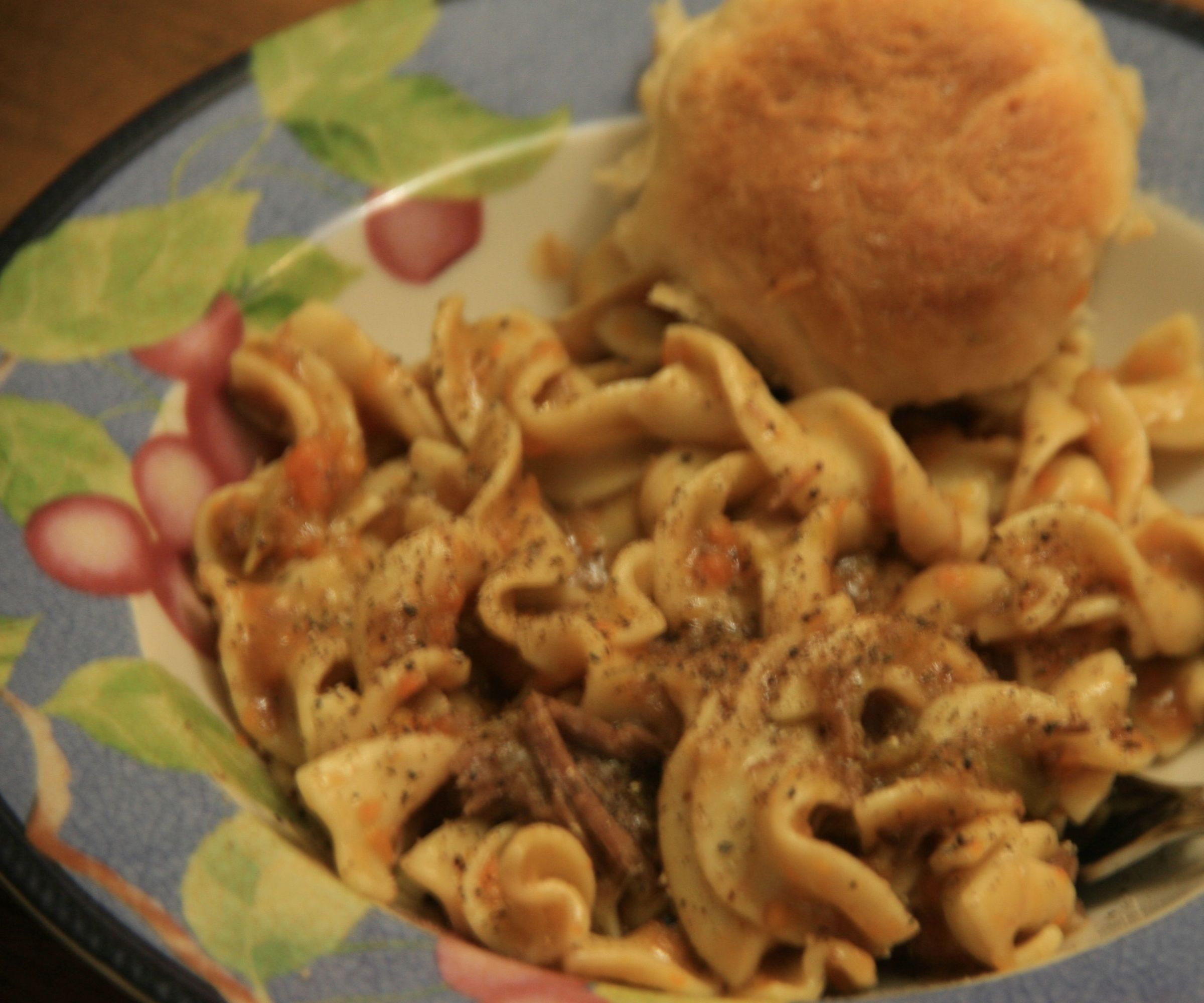 InstantComfort: Everlasting Beef Roast and Noodles