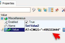 In Visuino Set Components