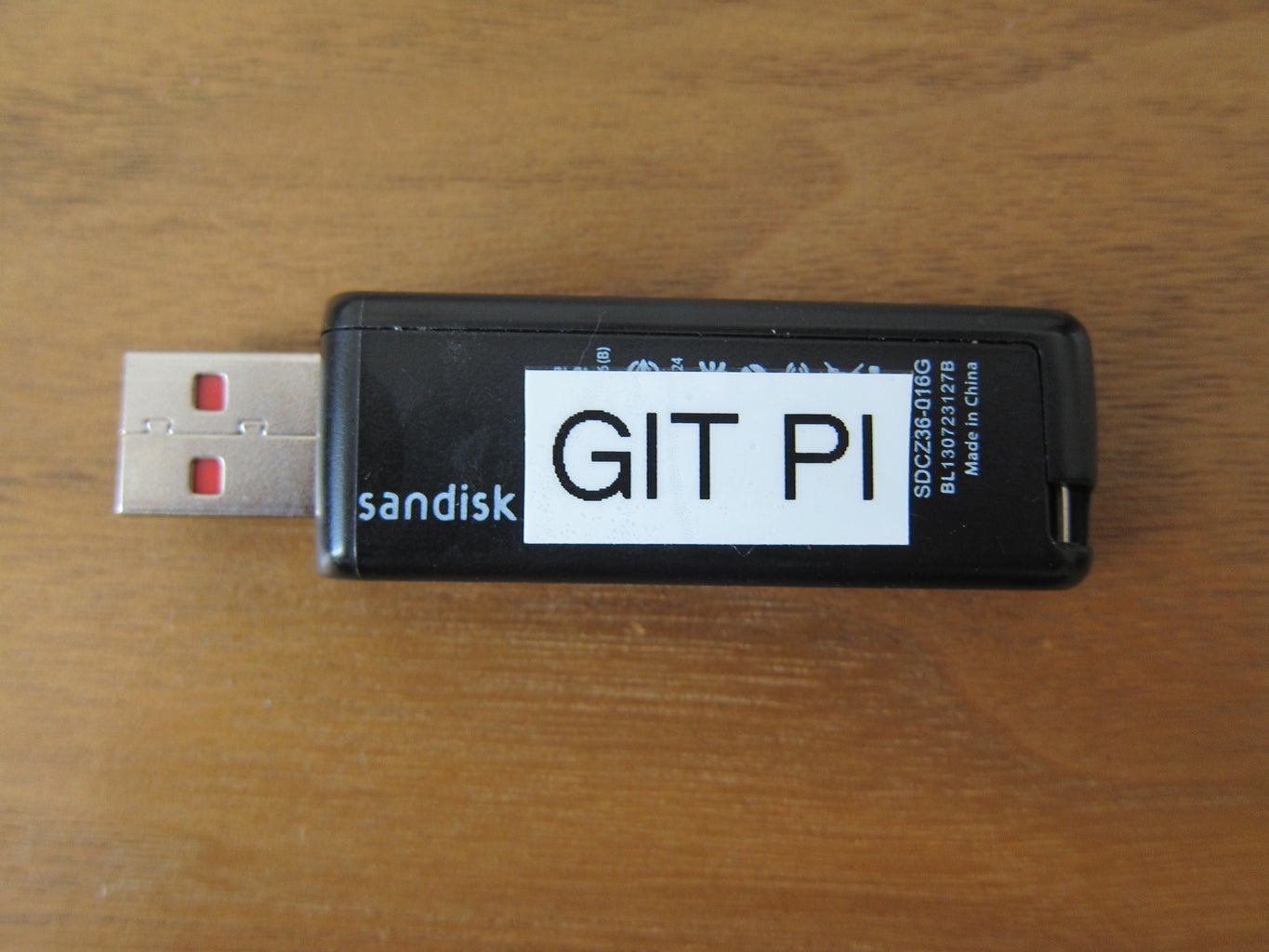 Init the USB Thumb Drive