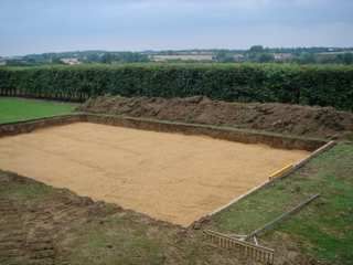 Level the Bottom With Sand