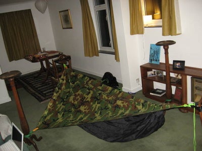 DIY Asymmetrical Hammock Tent With Tarp  ( Homemade Hammock Tent )