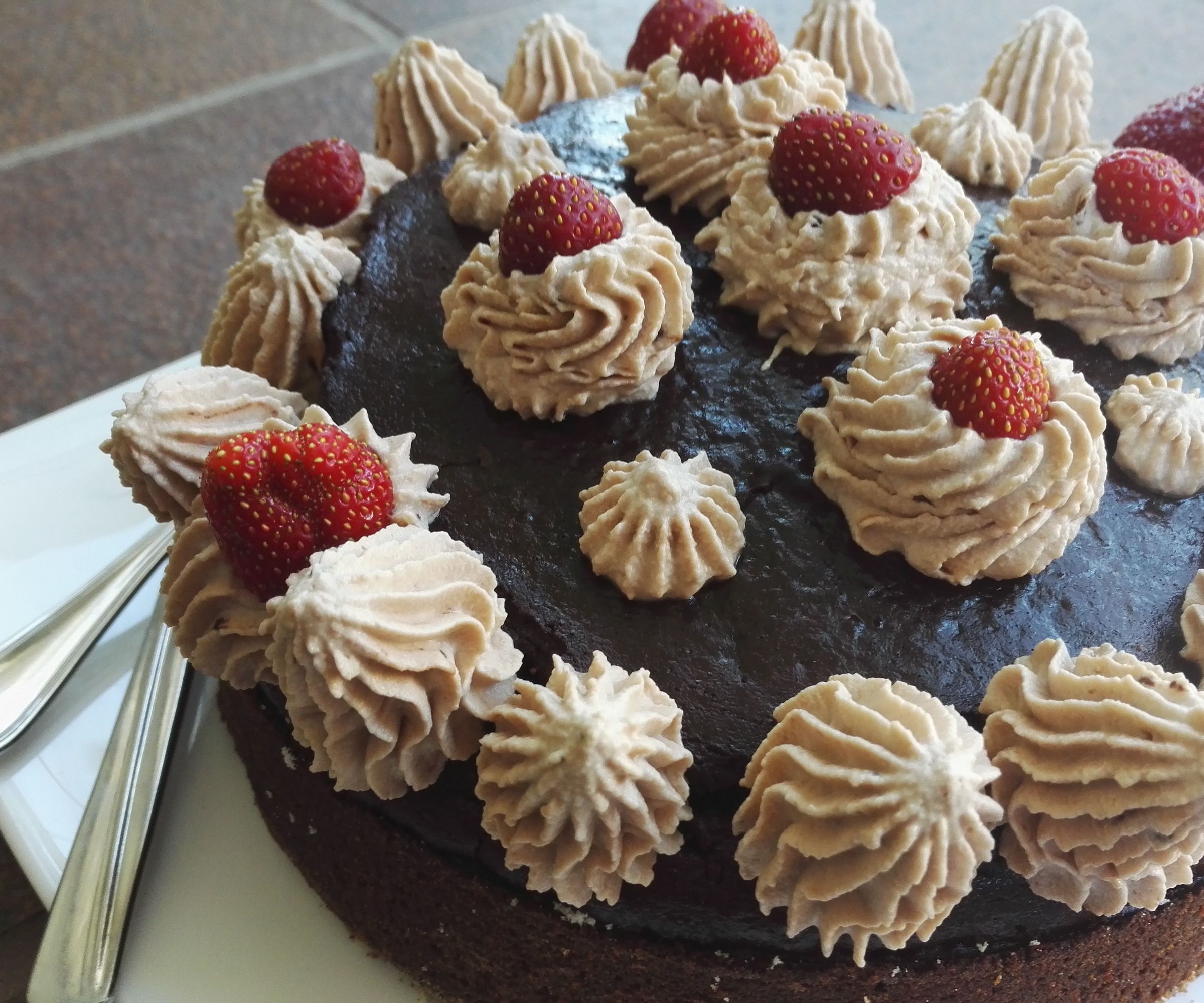 Gluten Free Brownie Cake (lactose Free, Sugar Free, Nut Free, Gum Free, Fructose Free)