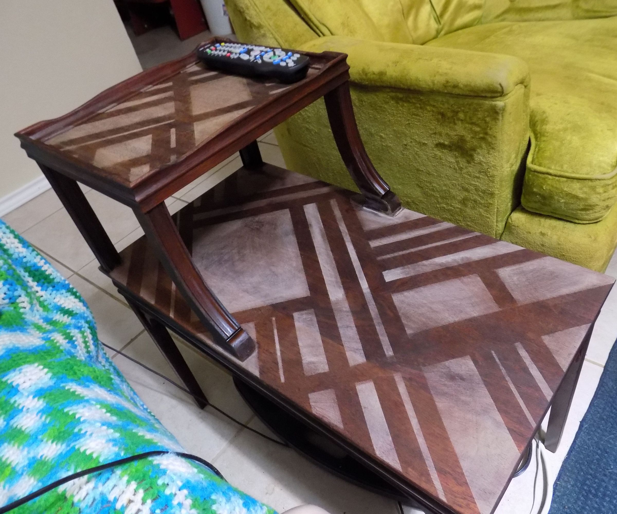 Art Deco Inspired Wood Refinishing Treatment