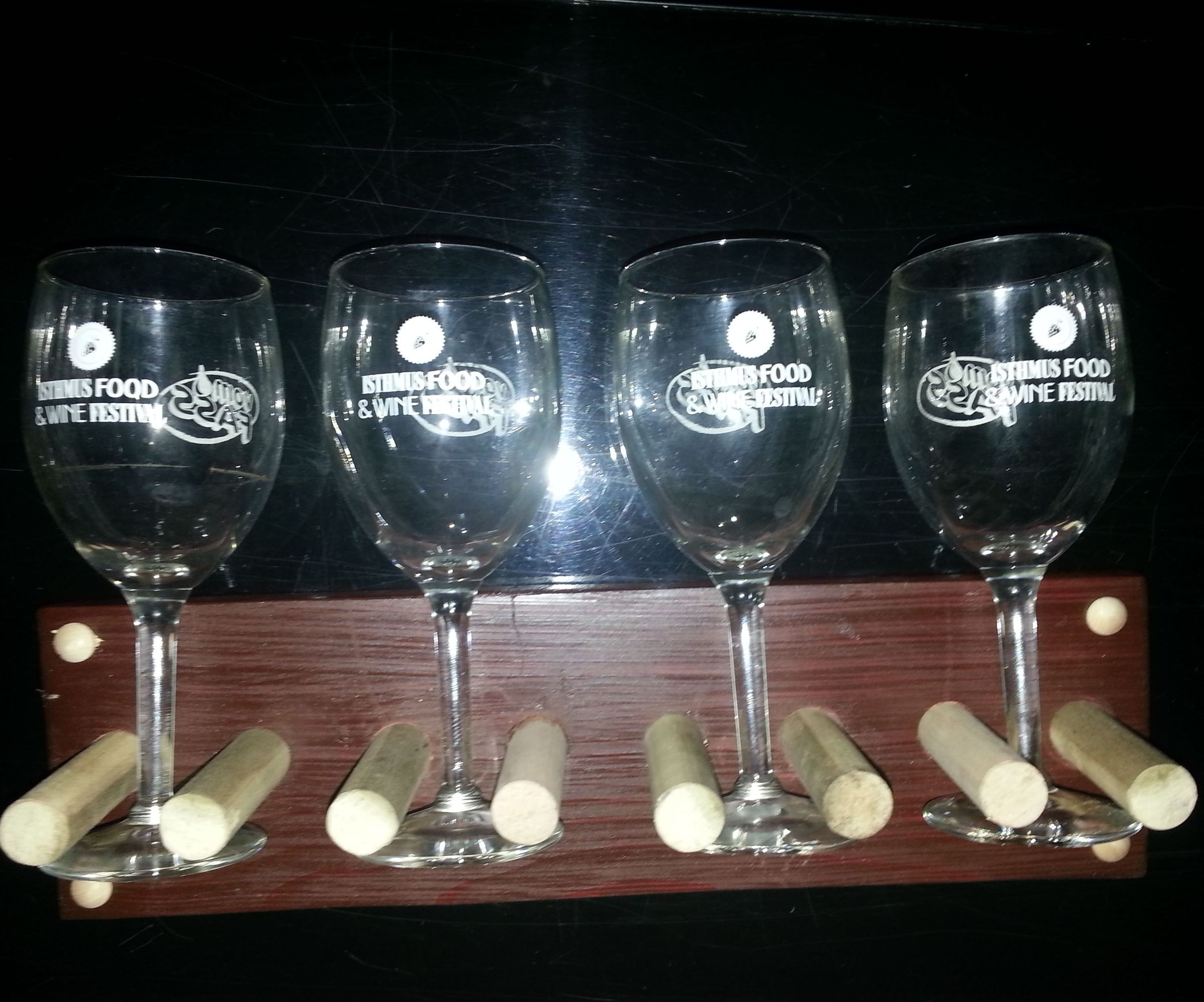 Wine Glass Wall Mount