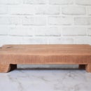 Vintage-Looking Wooden Riser