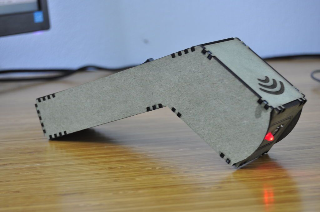 Arduino Infrared Thermometer Gun MDF Case