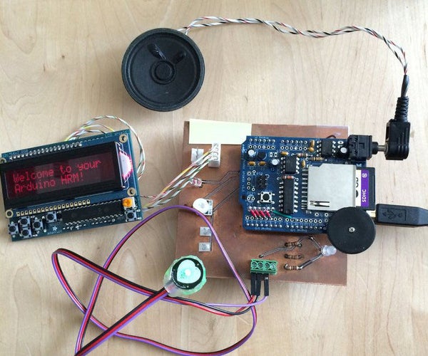 Talking Arduino Heart Rate Monitor