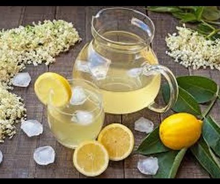 How to Make ElderFlower Syrup (fresh Lemonade)