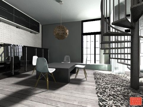 Modern/Contemporary  3D Room Design