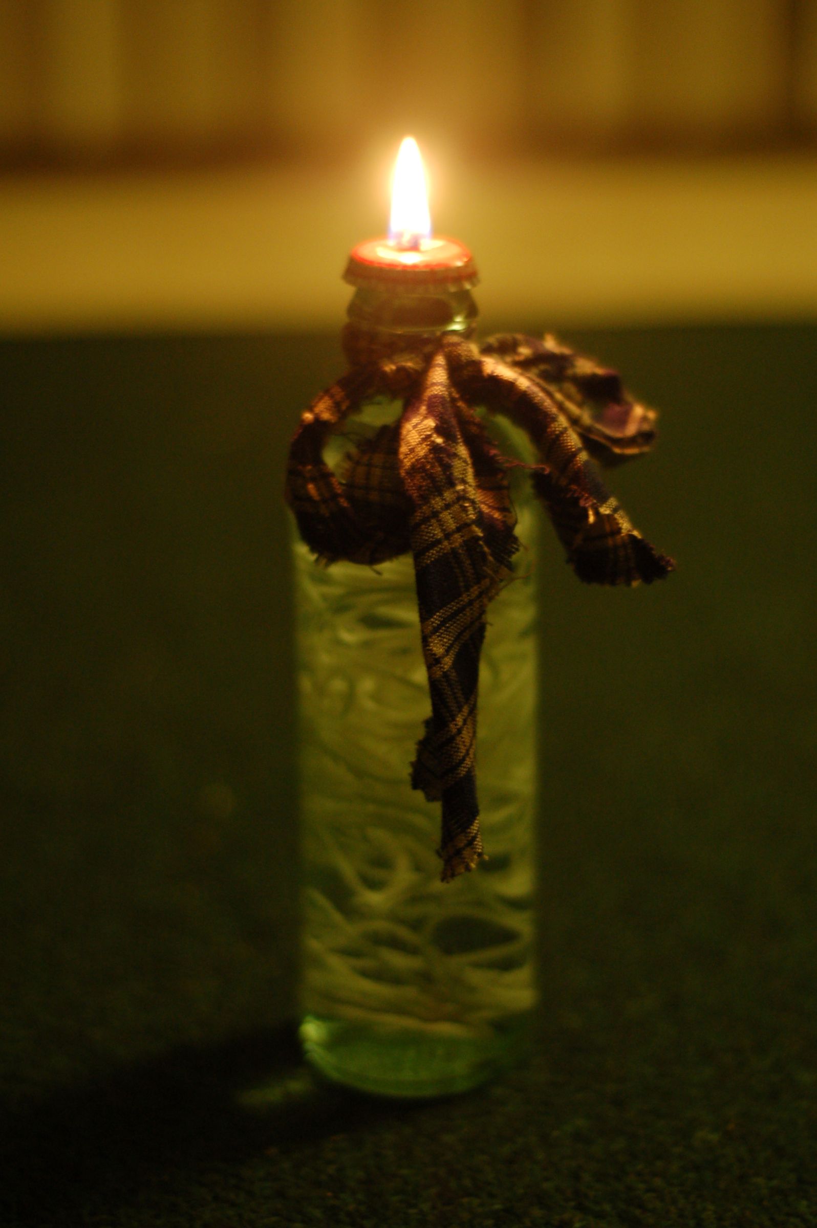 Coke Bottle Oil Lamp 6 Steps Instructables