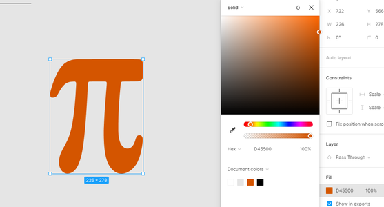 Design Your Pi Symbol 