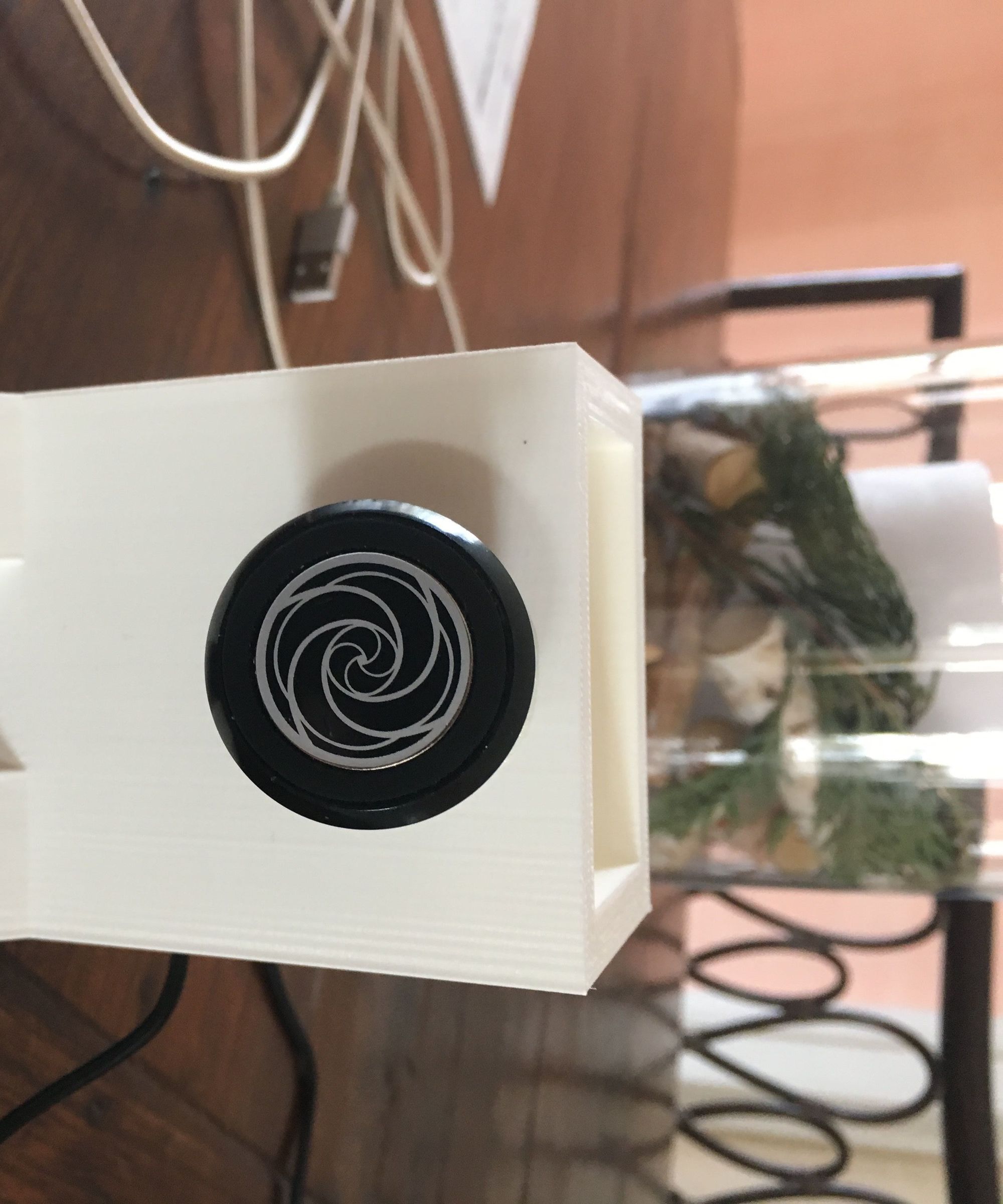 Phone Mount With Portable Charger