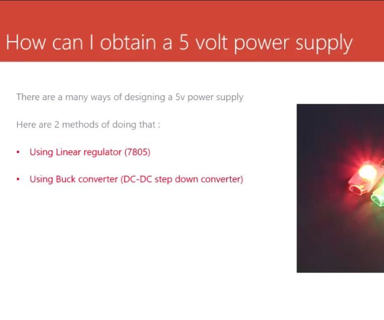 5 volt Power Supply