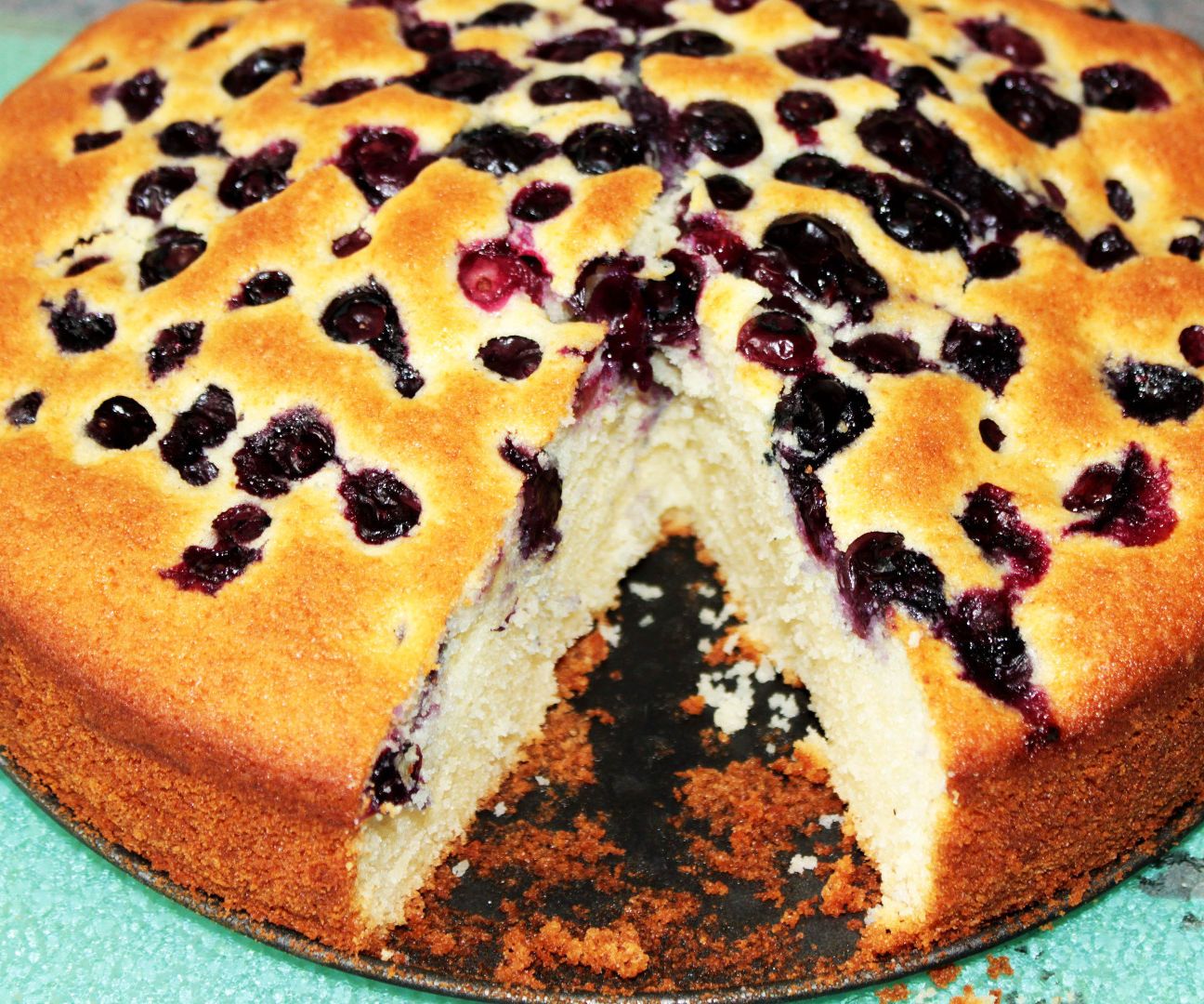  How to Make a Simple Blueberry Cake