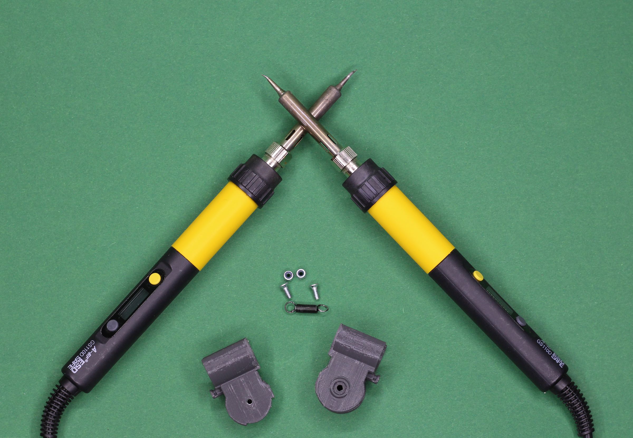 Soldering Iron to Soldering Tweezer Conversion 3 Steps (with Pictures