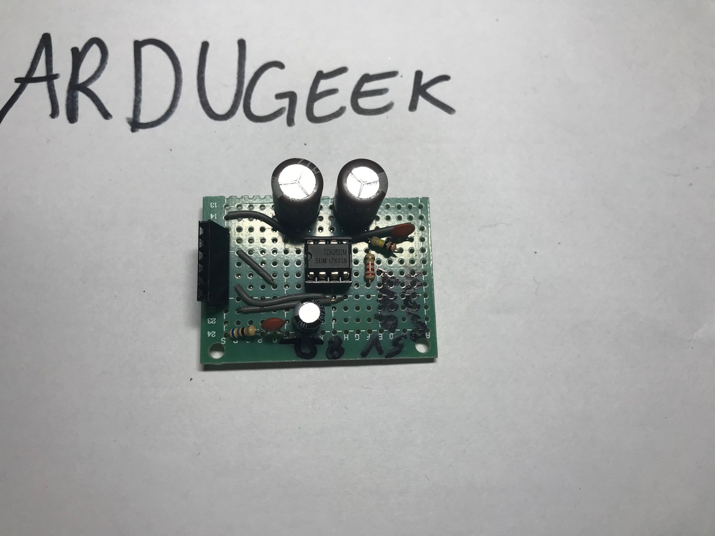 Low Power Audio Amplifier Instructables