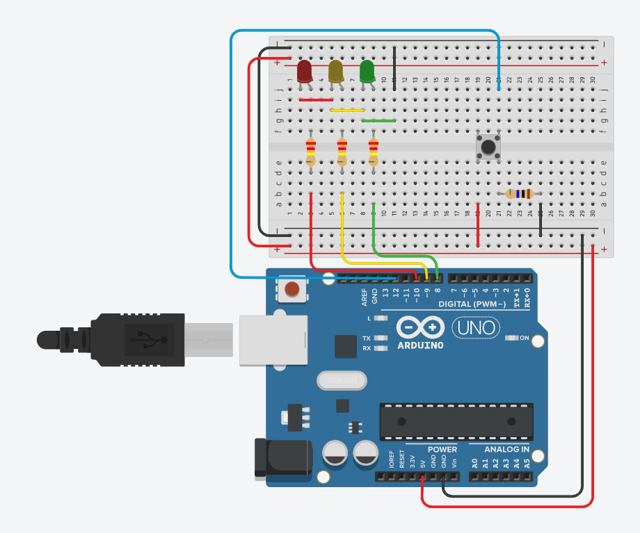 How to Make a Working Traffic Light With an Auduino Board