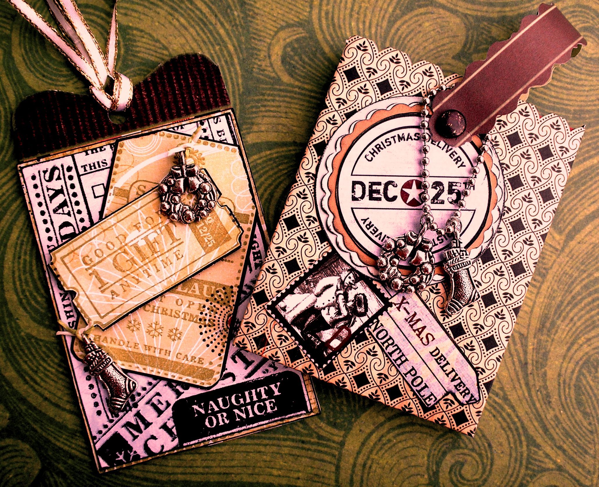 Naughty or Nice? : Gift Tag and Gift Card Holder