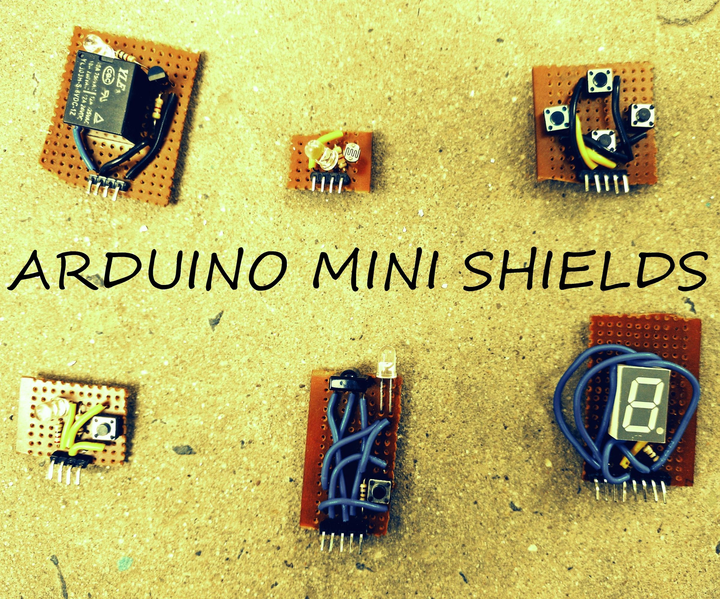 Arduino Mini Shields Construction