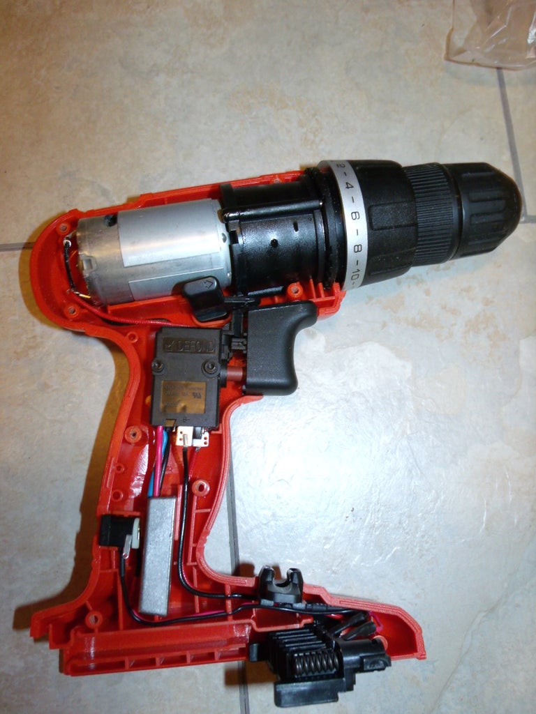 Fix A Broken Power Plug On A Cordless Drill 3 Steps Instructables Fix A Broken Power Plug On A Cordless Drill 3 Steps Instructables