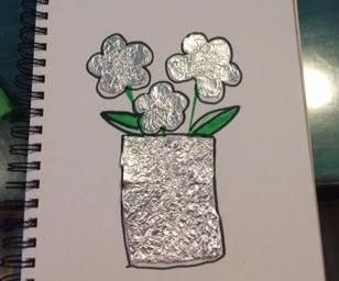 Tin Foil Art! 