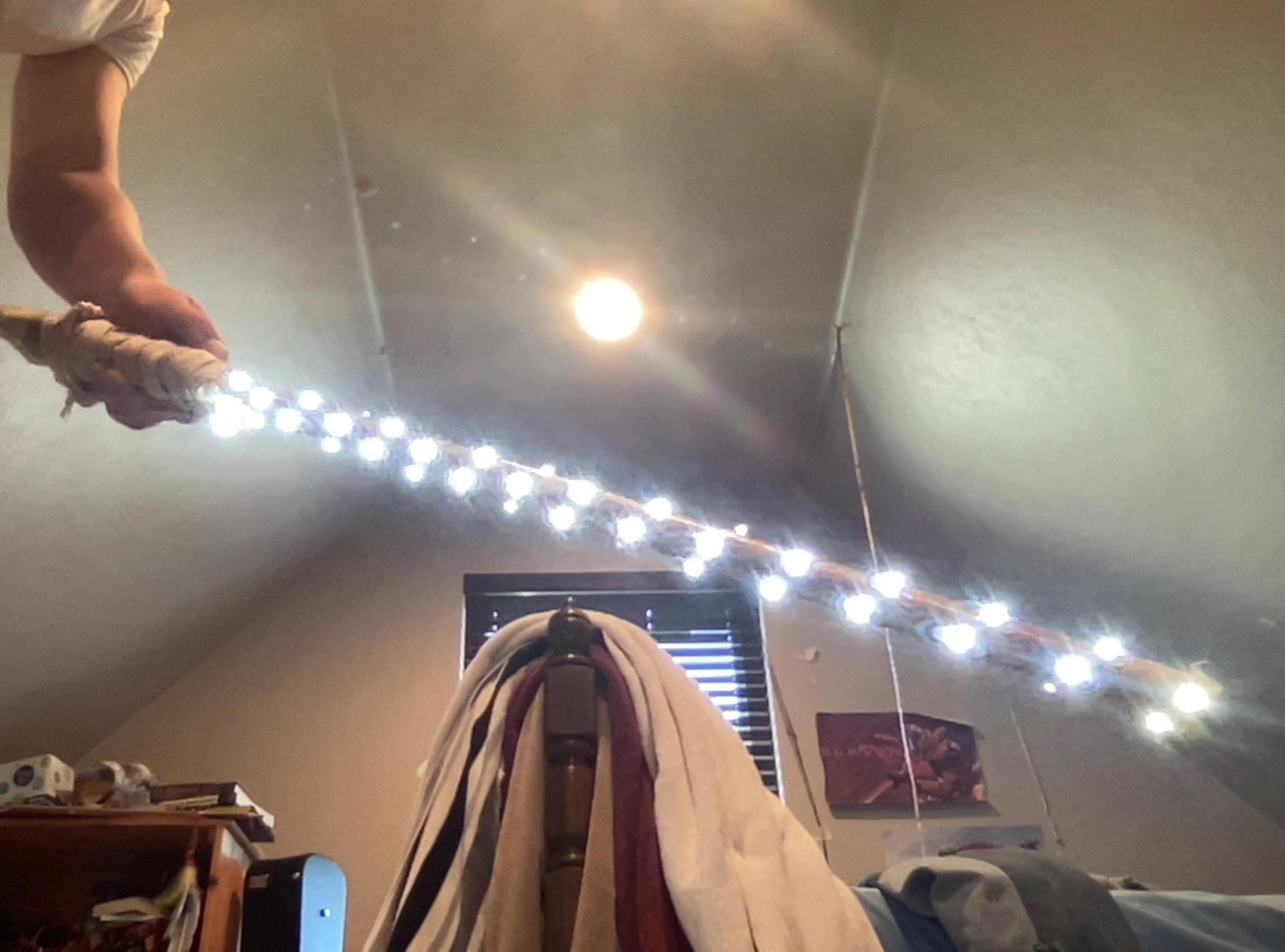 Very Short Lightsaber on a Budget.