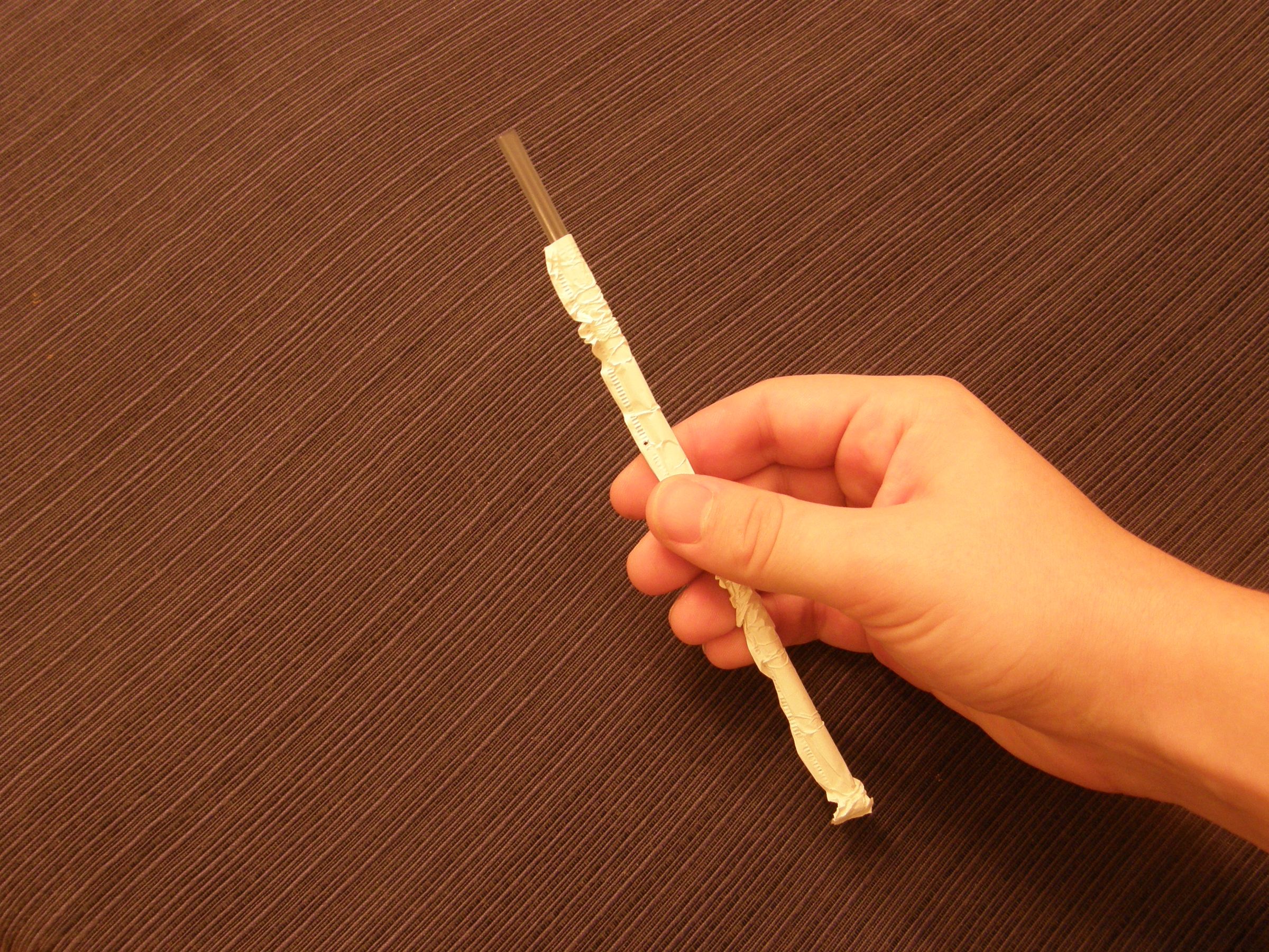 Turn a Straw Wrapper Into a Moving "worm" 3 Steps Instructables