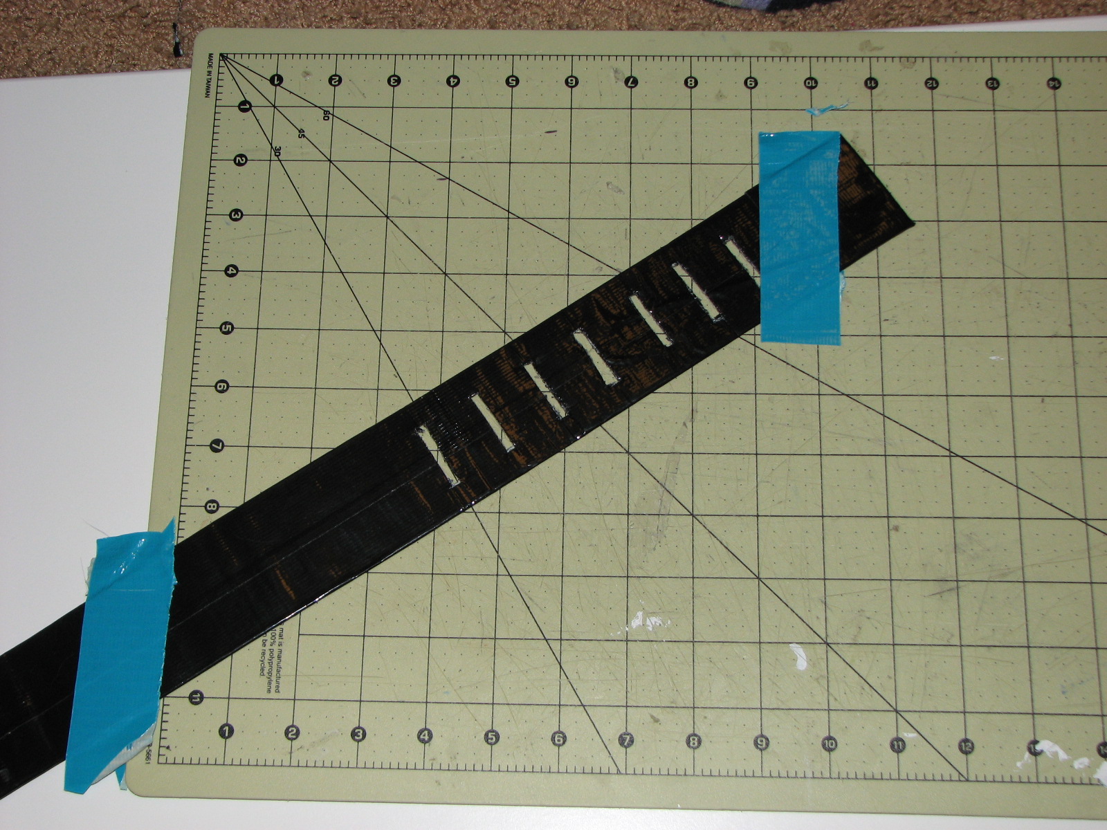 Adjustable Duct Tape Guitar Strap 6 Steps Instructables