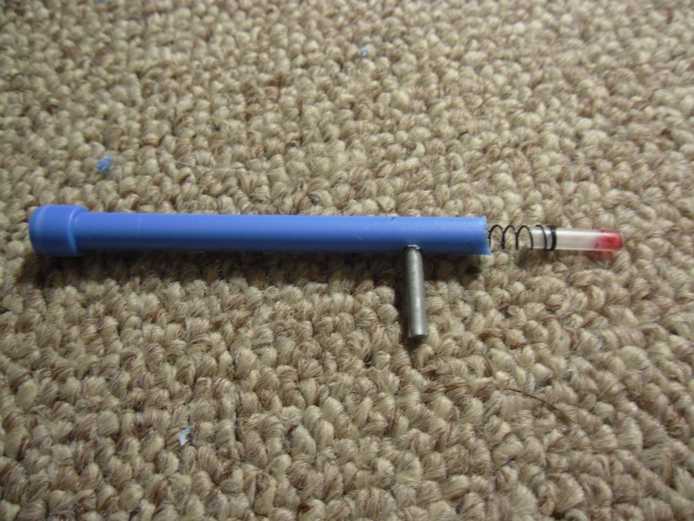 How to Make a 'bolt Action' BB Launcher Out of a Mechanical Pencil 6
