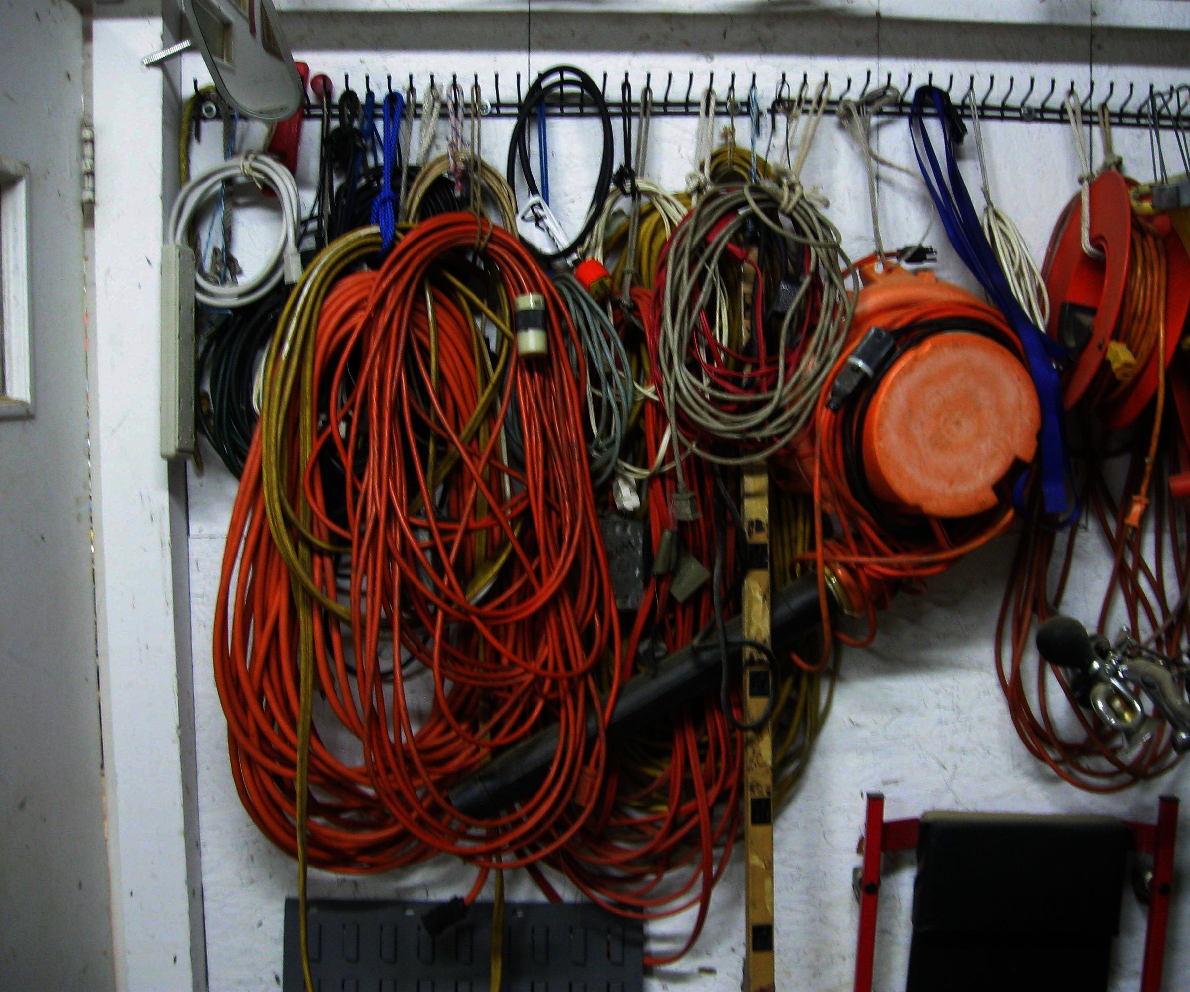 Extension Cord Storage Loops