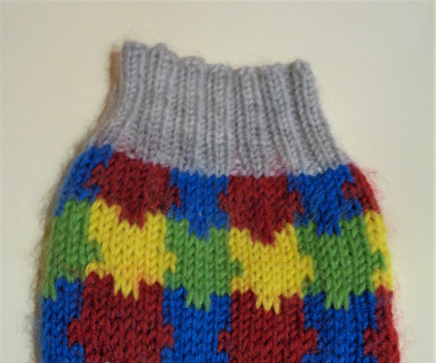 Puzzle Pieces Knit Socks