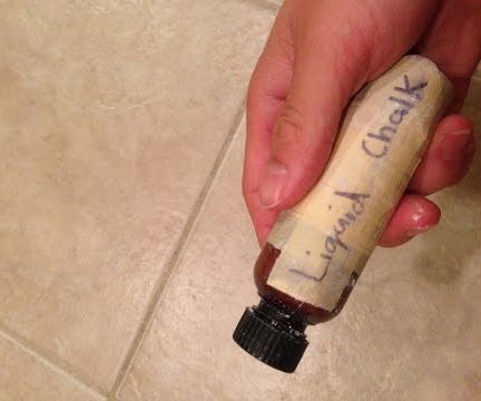 Making Liquid Chalk (includes Quick Vid)