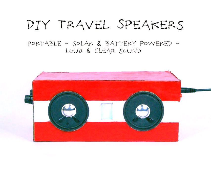 DIY Travel Speakers