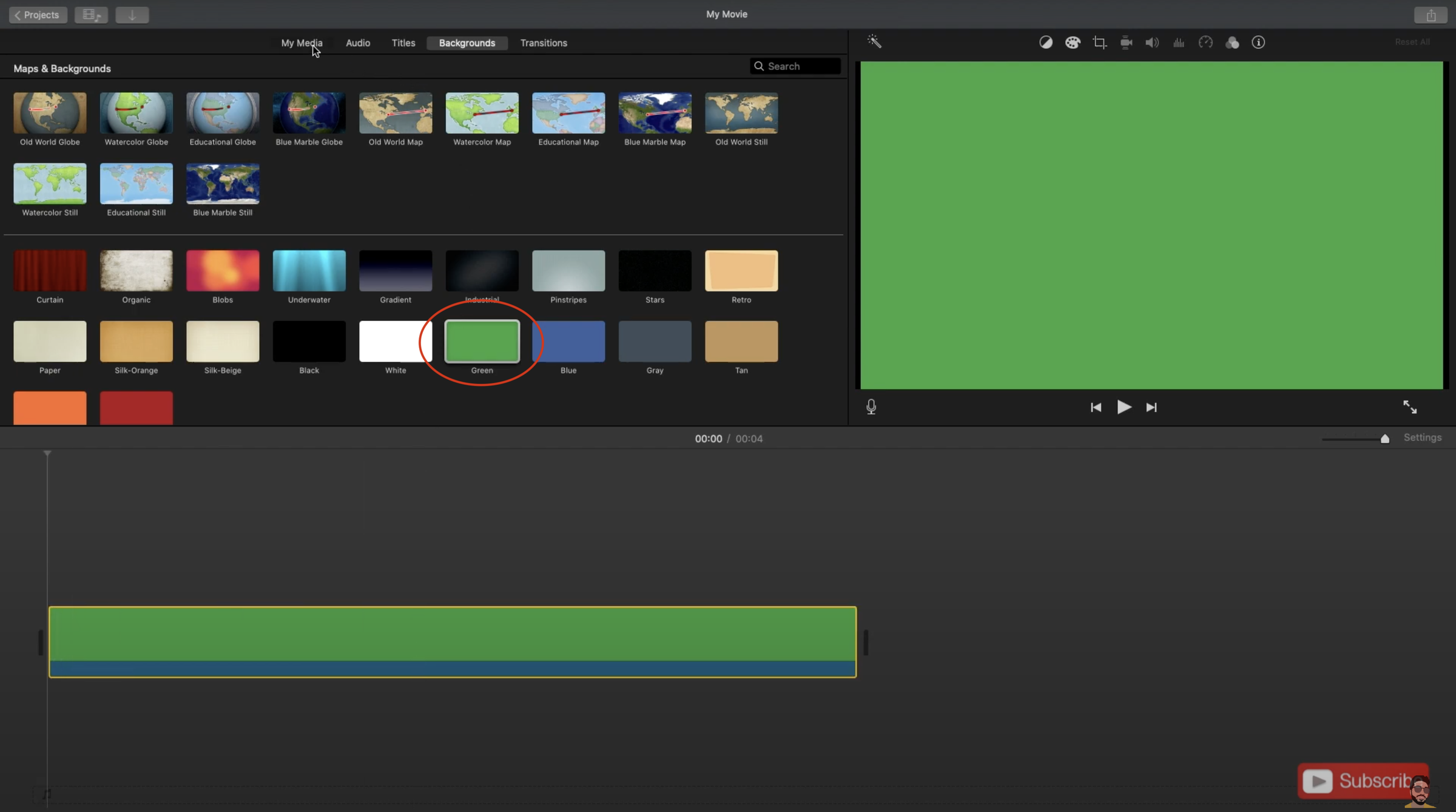 Green Screen Fix for IMovie 6 Steps Instructables