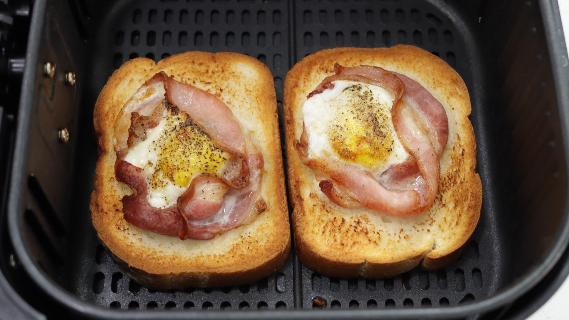 Air Fryer Bacon and Egg Toast 6 Steps (with Pictures) Instructables