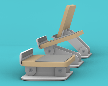 Make an Adjustable and Minimal Tablet/Phone Stand Using Digital and Traditional Fabrication - Not 3D Printed