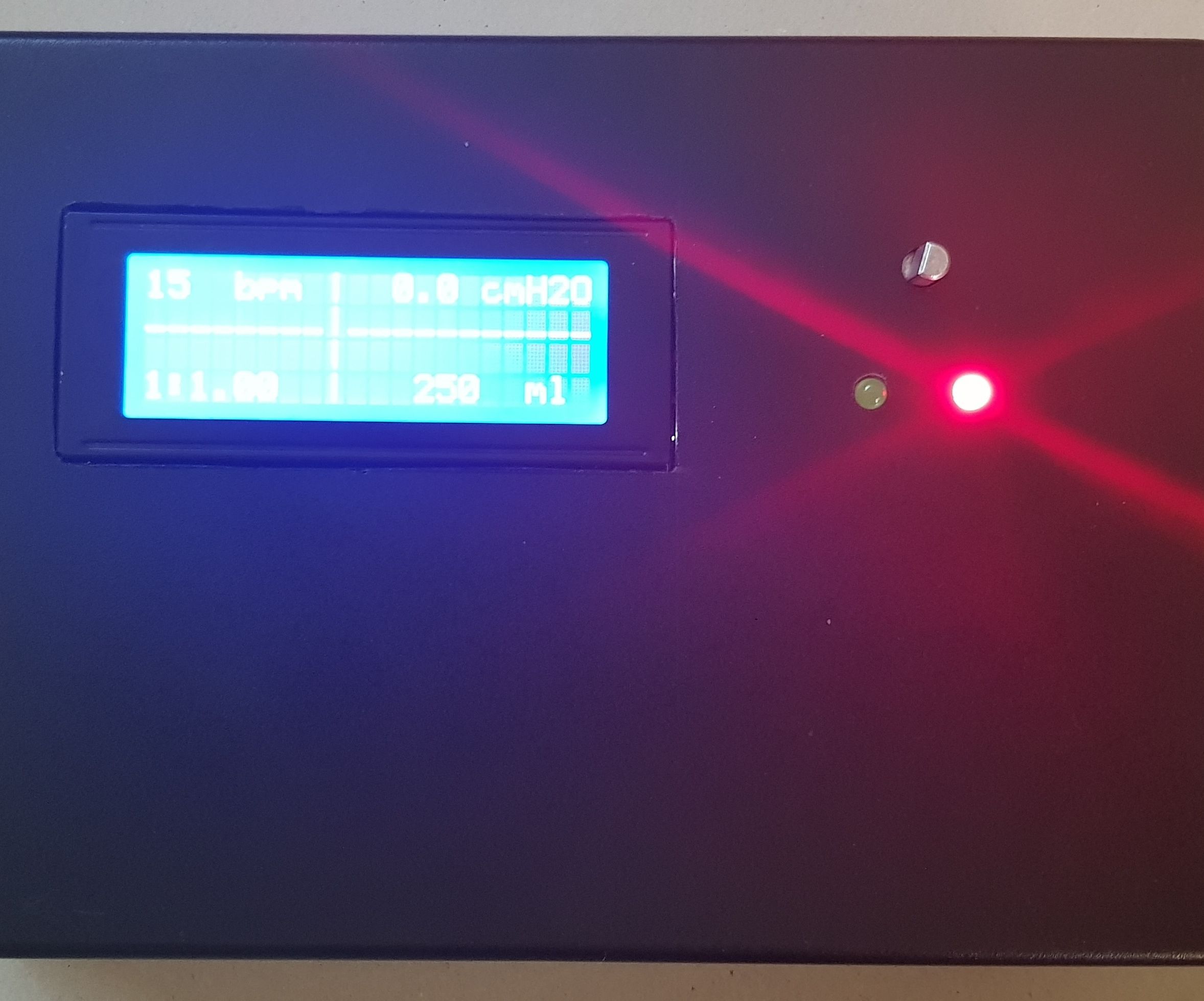 Covid-19 Ventilator Control Unit