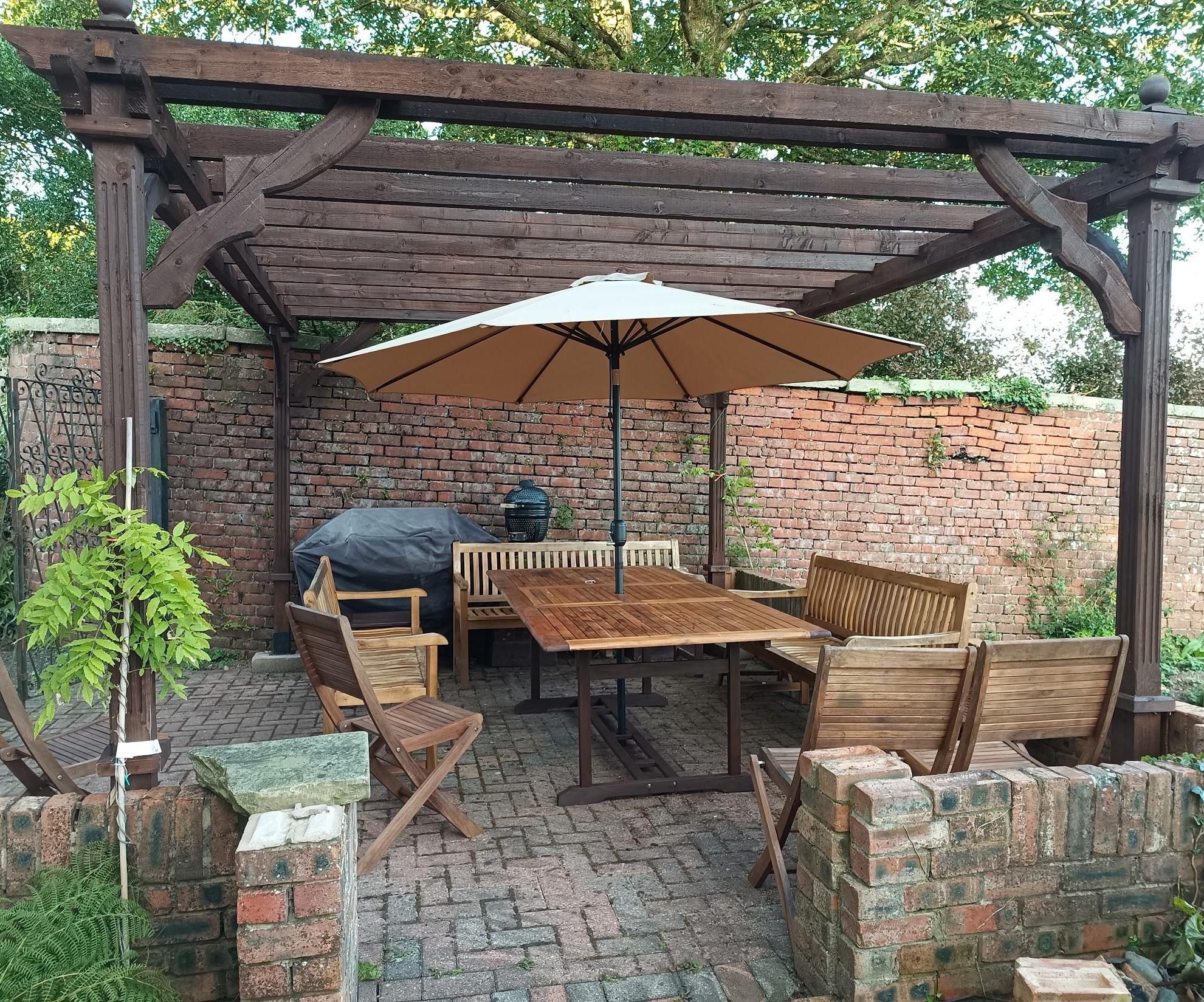 Pergola From 4x2s and 4x4s