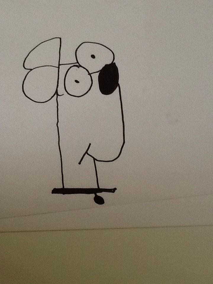 Easy Cartoon  Dog